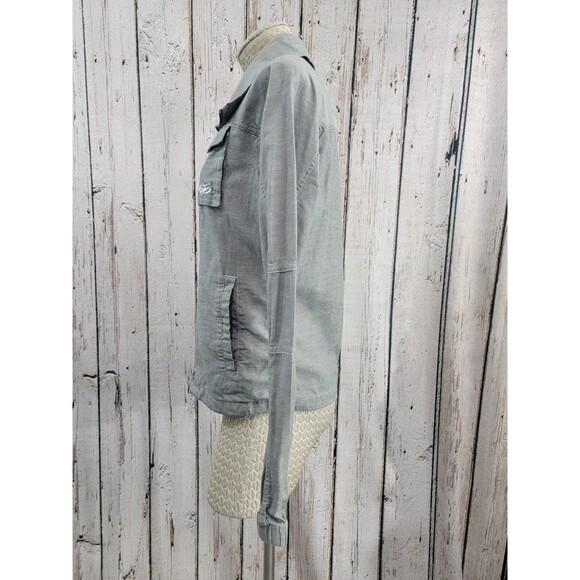 ALK Women's Small Nike Anorak Style Light Weight Jacket Zip‎ Up Cotton Coat EUC - Picture 9 of 12